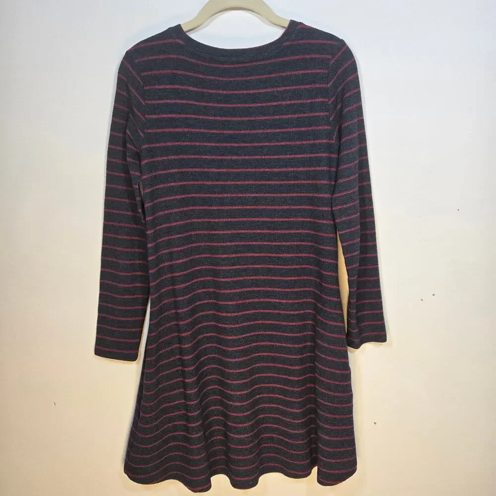 Toad & Co Striped Knit Thermal Dress Size XS - Picture 8 of 8